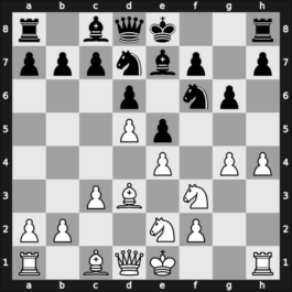 1958 Riga ch-URS – Round 1 – Tolush, Alexander – 0-1 – Kotov Lundqvist, Alex – G76