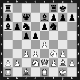 1958 Riga ch-URS – Round 1 – Gurgenidze, B. – 0-1 – Kortchnoi, V. – G91