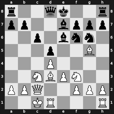 1958 Riga ch-URS – Round 11 – Geller, Efim P – 1-0 – Bannik, Anatolij – G107