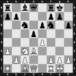1958 Riga ch-URS – Round 17 – Krogius, Nikolai V – 1/2-1/2 – Tal, Mikhail – G132