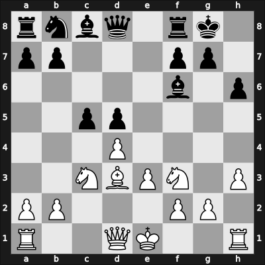 1958 Sarajevo Sarajevo BIH – Round 1 – Matulovic, Milan – 1/2-1/2 – Trifunovic, Petar – G6