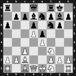 1958 Sarajevo ch YUG – Round 1 – Lukic, Arsenije – 0-1 – Matanovic, Aleksandar – G1