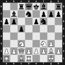 1958 Sarajevo ch YUG – Round 6 – Sofrevski, Jovan – 1/2-1/2 – Karaklajic, Nikolas – G8