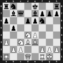 1958 Sarajevo ch YUG – Round 6 – Ciric, Dragoljub M – 1-0 – Vukovic, Vladimir – G9