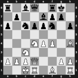 1958 Sarajevo ch YUG – Round 13 – Matanovic, Aleksandar – 1-0 – Sofrevski, Jovan – G17
