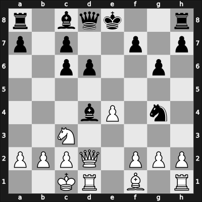 1958 Sarajevo ch YUG – Round 14 – Karaklajic, Nikolas – 1/2-1/2 – Matanovic, Aleksandar – G18
