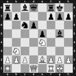 1958 Sarajevo ch YUG – Round 15 – Ivkovic, Dusan – 1/2-1/2 – Djurasevic, Bozidar – G20