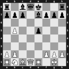 1958 Sarajevo ch YUG – Round 15 – Bogdanovic, Rajko – 1/2-1/2 – Trifunovic, Petar – G23