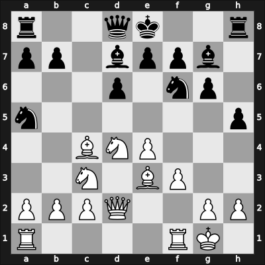 1958 Sochi – Round 1 – Korchnoi, Viktor – 1-0 – Stolyar, E. – G5