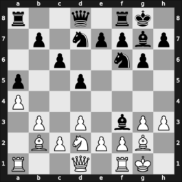 1958 Sofia – Round 1 – Tsvetkov, Alexandar K – 0-1 – Gurgenidze, Bukhuti – G19