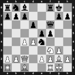 1958 Sofia – Round 2 – Minev, Nikolay N – 1/2-1/2 – Gurgenidze, Bukhuti – G20