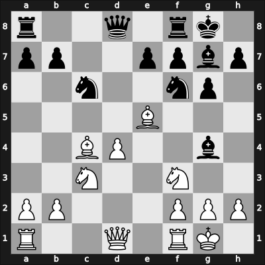1958 Sofia – Round 7 – Golz, Werner – 1/2-1/2 – Bobekov, Radko – G38