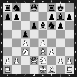 1958 Sofia – Round 8 – Minev, Nikolay N – 1/2-1/2 – Golz, Werner – G42
