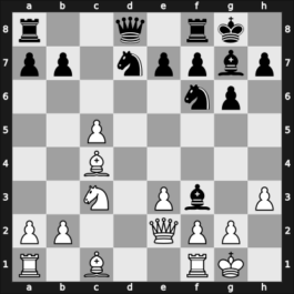 1958 Sofia – Round 11 – Golz, Werner – 1/2-1/2 – Tsvetkov, Alexandar K – G51