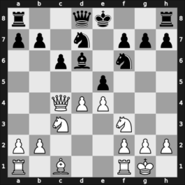 1958 Sofia – Round 11 – Bobekov, Radko – 1-0 – Minev, Nikolay N – G52