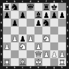 1958 Tashkent ch URS sf – Round ? – Osnos, Viatcheslav – 1/2-1/2 – Peterson, Andrejs – G9