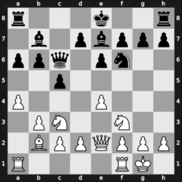 1958 Tashkent ch URS sf – Round ? – Simagin, Vladimir – 1/2-1/2 – Gipslis, Aivars – G14
