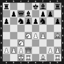 1958 Tashkent ch URS sf – Round ? – Gufeld, Eduard – 1/2-1/2 – Simagin, Vladimir – G19