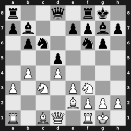 1958 Torneo de las Americas 1st – Round 2 – Najdorf, Miguel – 1/2-1/2 – Cuellar Gacharna, Miguel – G7