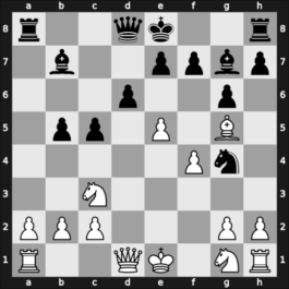 1958 Torneo de las Americas 1st – Round 2 – Bisguier, Arthur B – 1-0 – Ader Hausman, Walter – G10