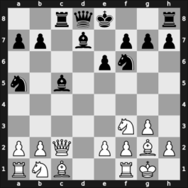 1958 Torneo de las Americas 1st – Round 3 – Lombardy, William J – 1/2-1/2 – Bisguier, Arthur B – G15