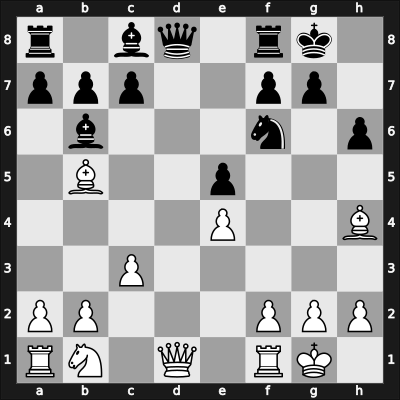 1958 Torneo de las Americas 1st – Round 3 – Cuellar Alfredo – 1/2-1/2 – Alvarez Martin, Pedro – G19