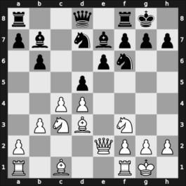 1958 Torneo de las Americas 1st – Round 6 – Najdorf, Miguel – 1-0 – Humerez Estrada, Cidar – G28