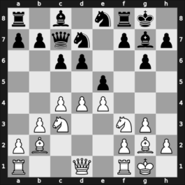1958 Torneo de las Americas 1st – Round 7 – Davila, Edmundo – 1-0 – Perez Perez, Francisco Jose – G37