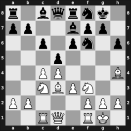 1958 Torneo de las Americas 1st – Round 9 – Panno, Oscar – 1-0 – Perez Perez, Francisco Jose – G42