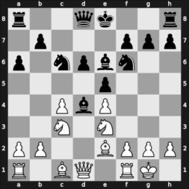 1958 Torneo de las Americas 1st – Round 13 – Argiles Perez, Jaime – 1/2-1/2 – Ader Hausman, Walter – G68
