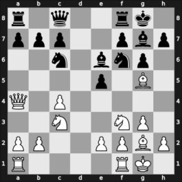 1958 Torneo de las Americas 1st – Round 16 – Cuellar Gacharna, Miguel – 1/2-1/2 – Sanchez Luis Augusto – G75