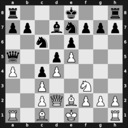 1958 UKR Ch – Round 2 – Ousatchi, Mark – 1-0 – Platonov, Igor V – G9
