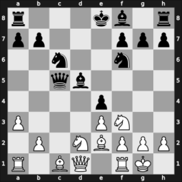 1958 UKR Ch – Round 4 – Platonov, Igor V – 1-0 – Sakharov, Yuri N – G15