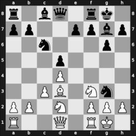 1958 UKR Ch – Round 9 – Platonov, Igor V – 1/2-1/2 – Kots, Yuri I – G40