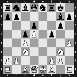 1958 UKR Ch – Round 10 – Ousatchi, Mark – 0-1 – Bannik, Anatolij – G46