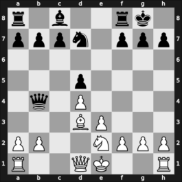 1958 URS Ch sf – Round ? – Peterson, Andrejs – 1/2-1/2 – Rubel, Igor G – G17