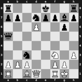 1958 URS Ch sf – Round ? – Kholmov, Ratmir D – 1/2-1/2 – Tarasov, Vitaly – G23