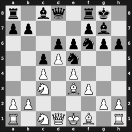 1958 URS Ch sf – Round ? – Shaposhnikov, Yury – 1/2-1/2 – Peterson, Andrejs – G26