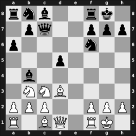 1958 URS Ch sf – Round ? – Bastrikov, Georgy – 1/2-1/2 – Gipslis, Aivars – G56