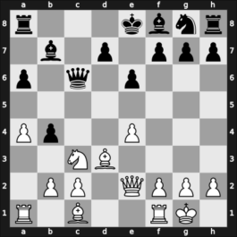 1958 URS-ch25 – Round ? – Gipslis, Aivars – 1/2-1/2 – Kotov, Alexander A – G14