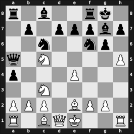 1958 URS-ch25 – Round ? – Tolush, Alexander V – 0-1 – Gurgenidze, Bukhuti – G17