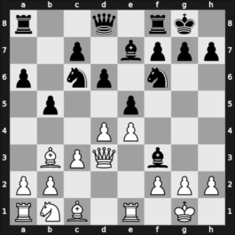 1958 URS-ch25 – Round ? – Tolush, Alexander V – 0-1 – Bronstein, David I – G21