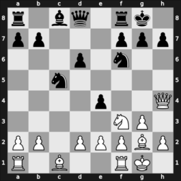 1958 Wageningen Caldex – Round 5 – Roessel, Frits – 1/2-1/2 – Van Scheltinga, Theo – G11