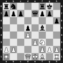 1958 WchT U26 fin-A 05th – Round 2 – Bertok, Mario Jr. – 1/2-1/2 – Filip, Miroslav – G12