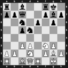 1958 WchT U26 fin-A 05th – Round 2 – Lombardy, William J – 1/2-1/2 – Portisch, Lajos – G19