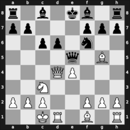 1958 WchT U26 fin-B 05th – Round 7 – Van Geet, Dirk Daniel – 1/2-1/2 – Niedzielski, Bartosz – G45