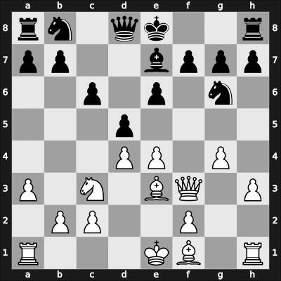 1958 World Championship 22th – Round 19 – Smyslov, Vladimir – 1-0 – Botvinnik, Mikhail – G18