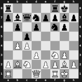 1958 World Championship 22th – Round 23 – Smyslov, Vladimir – 1/2-1/2 – Botvinnik, Mikhail – G22