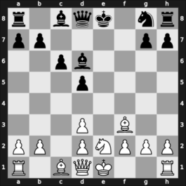 1958 YUG Ch 13th – Round 1 – Karaklajic, Nikola – 0-1 – Matulovic, Milan – G4