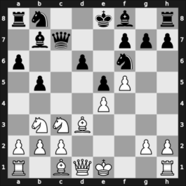 1958 YUG Ch 13th – Round 3 – Lukic, Arsenije – 1/2-1/2 – Vukovic, Vladimir – G20